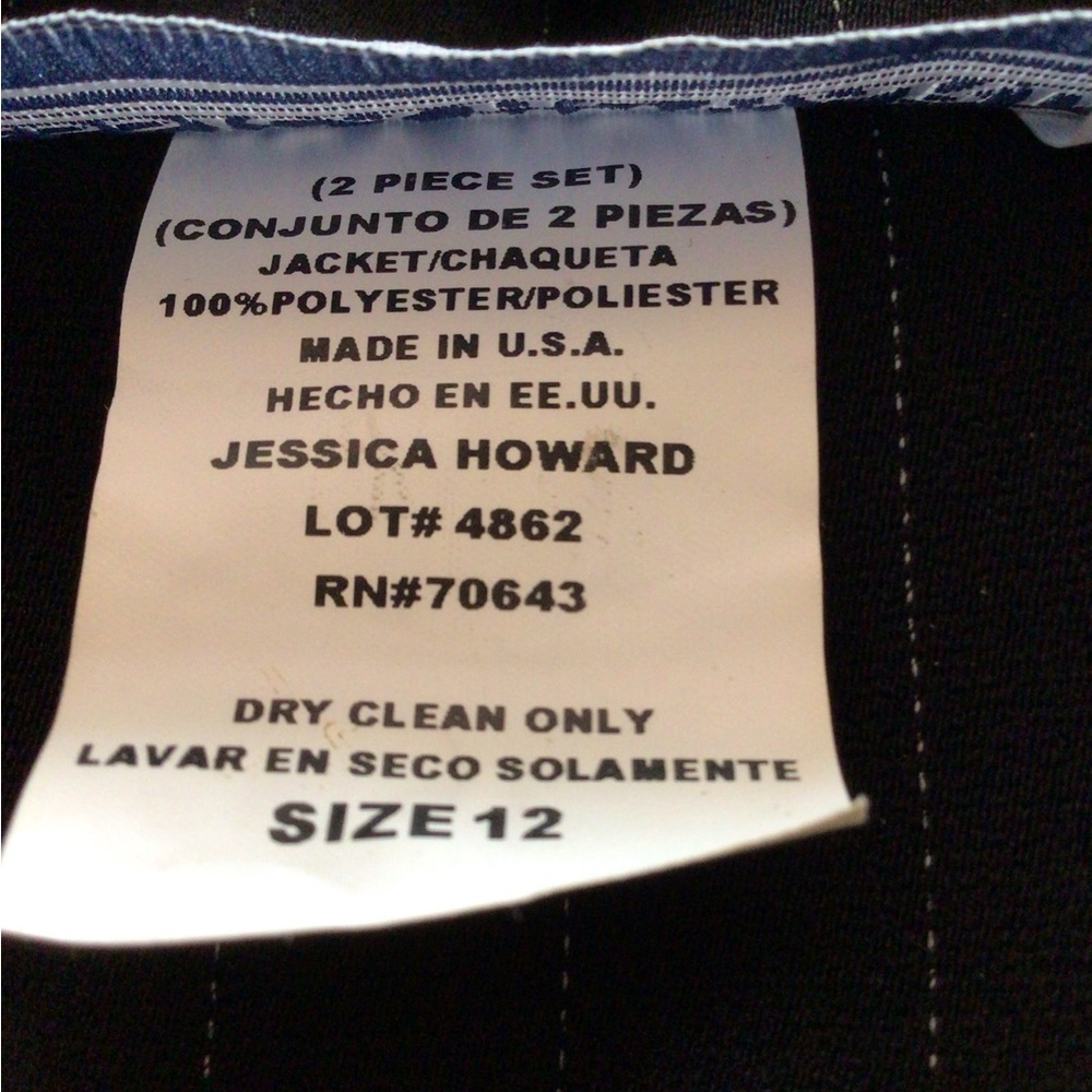 Jessica Howard Sleeveless Dress with Jacket, Sz. 12. Great for cooler weather! - Picture 6 of 6